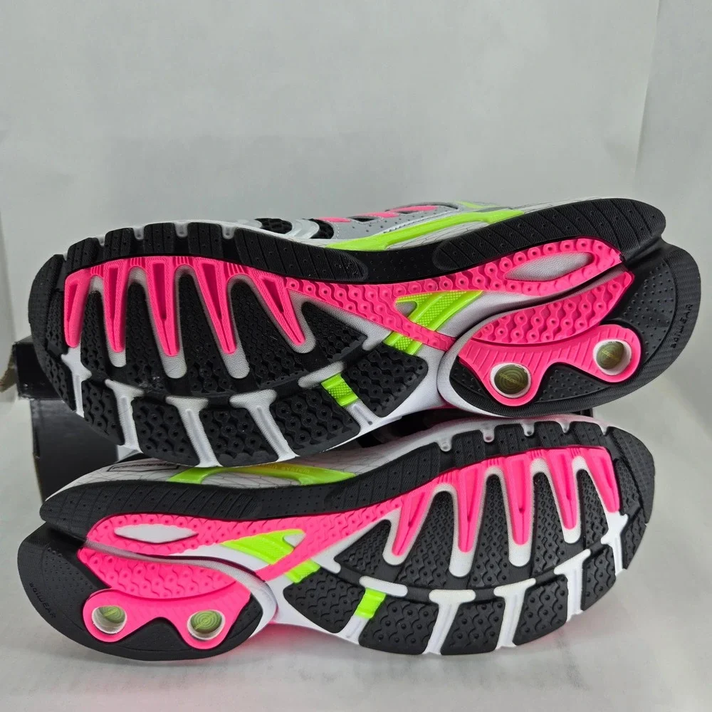 Adidas Adistar Control 5 Mens 10.5 Running Shoes Black Silver Pink JS0041 NEW